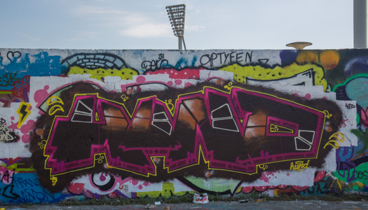 Street Art an Berliner Mauer