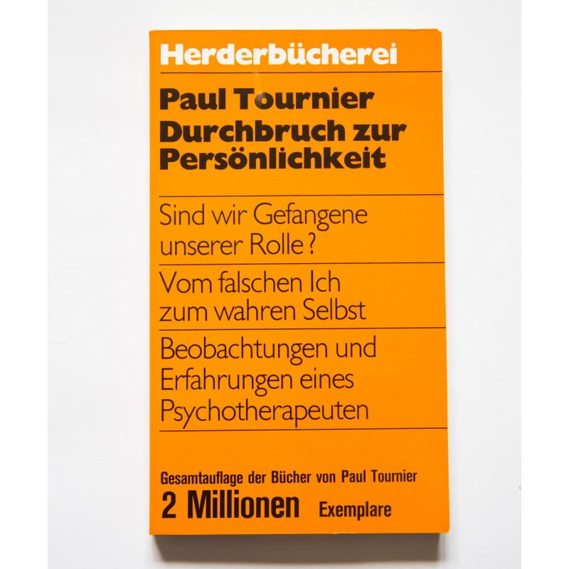 Durchbruch zur Persönlichkeit