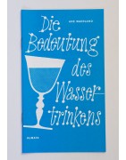 Die Bedeutung des Wassertrinkens